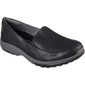 Skechers Womens Reggae Fest 2.0 Textbook 158385-BLK Black Slip On Shoes