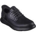 Skechers Mens Garza Gervin 205046-BBK Black Lace Up Shoes