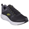 Skechers Mens Vapor Foam 232628-BKLM Black/Lime Lace Up Shoes