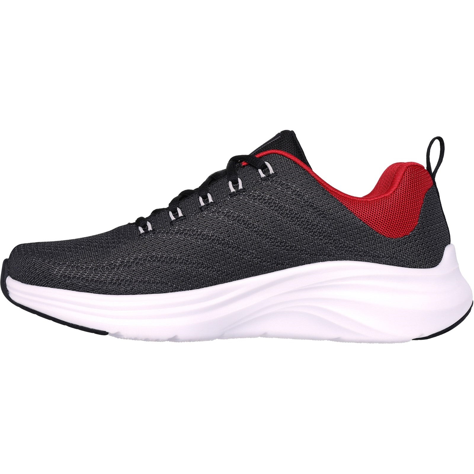 Skechers Mens Vapor Foam - Varien 232626-BKRD Black/Red Lace Up Shoes