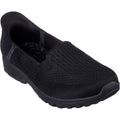 Skechers Womens Reggae Fest 2.0 - Guiding 158698-BBK Black Slip On Shoes