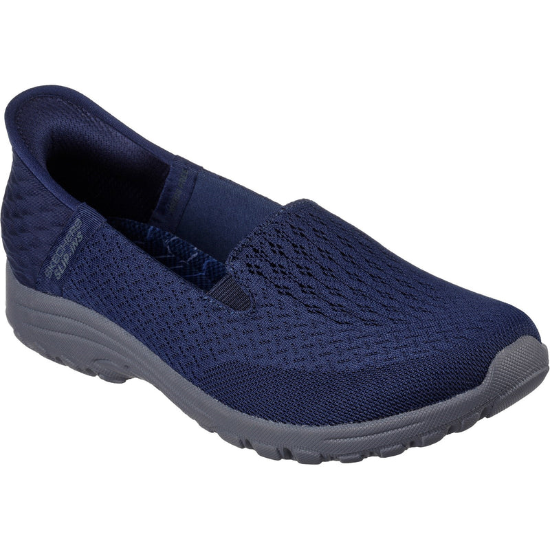 Skechers Womens Reggae Fest 2.0 - Guiding 158698-NVY Navy Slip On Shoes