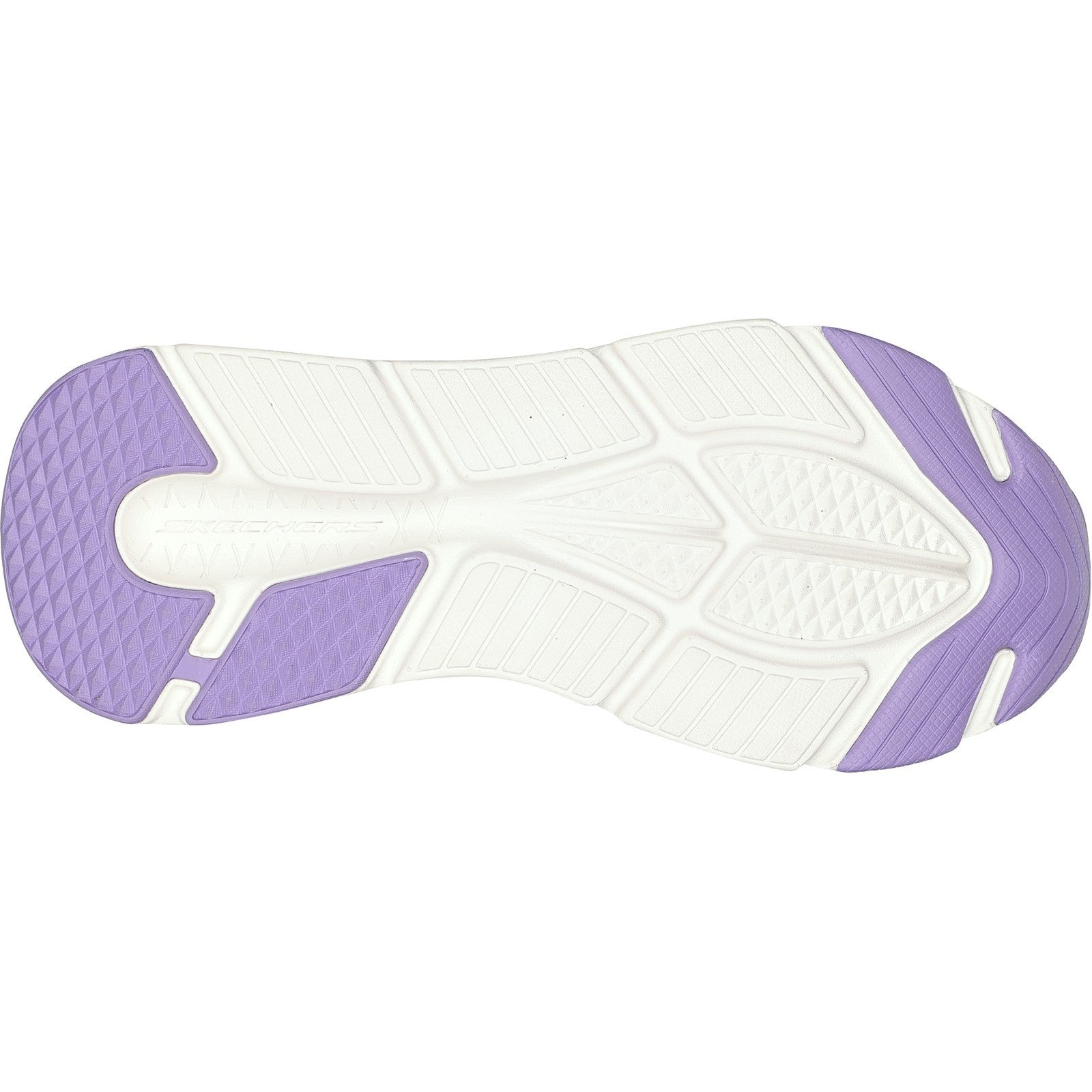 Skechers Womens Max Cushioning - Smooth 128571-NVLV Navy/Lavender Slip On Shoes