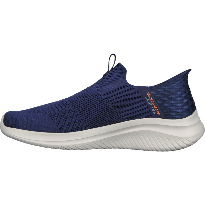 Skechers Mens Ultra Flex 3.0 Smooth Step 232450W-NVY Navy Slip On Shoes
