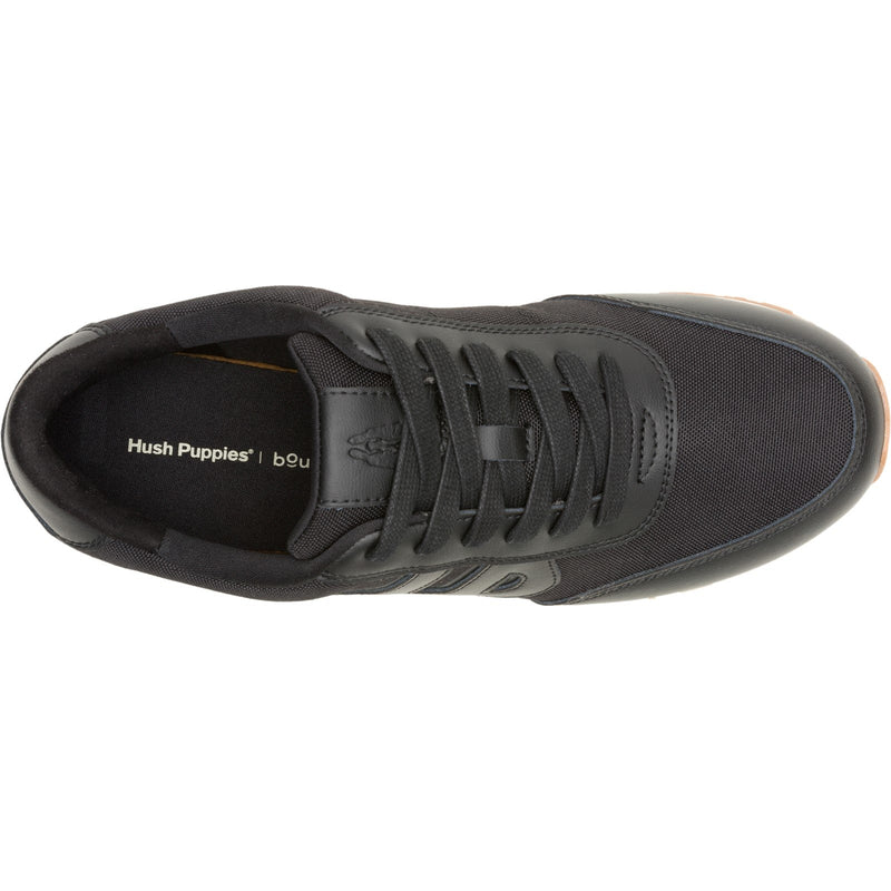 Hush Puppies Seventy8 Sneaker Mens Trainers in Black