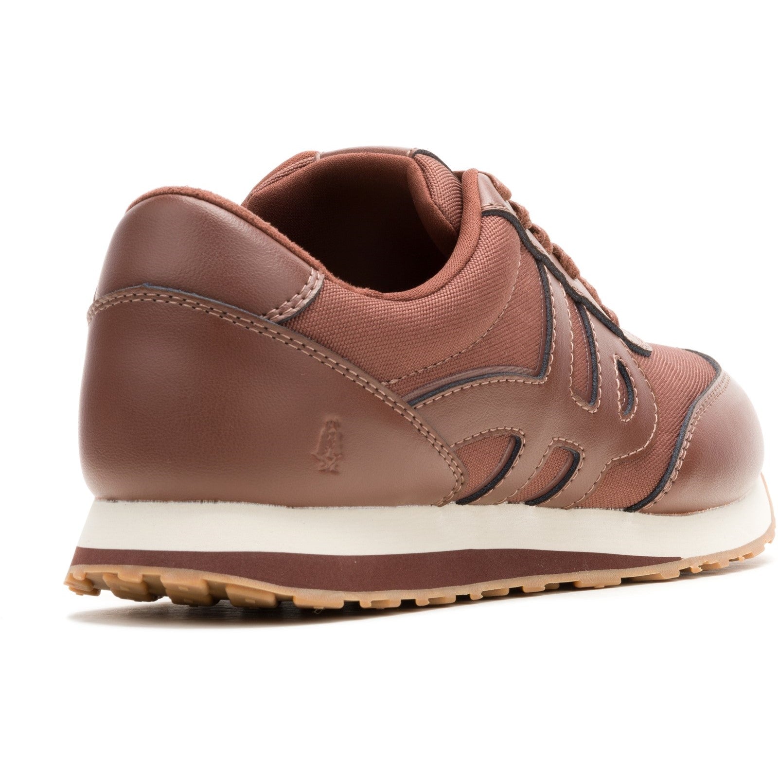 Hush Puppies Seventy8 Sneaker Mens Trainers in Cognac