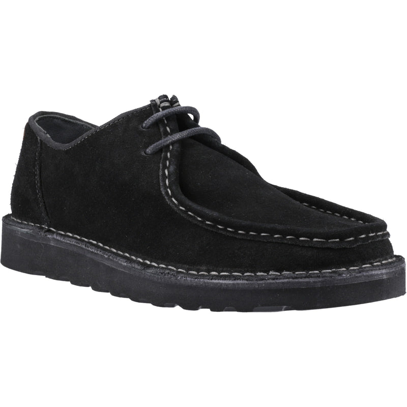 Hush Puppies Otis Lace Up Mens Shoes in Black