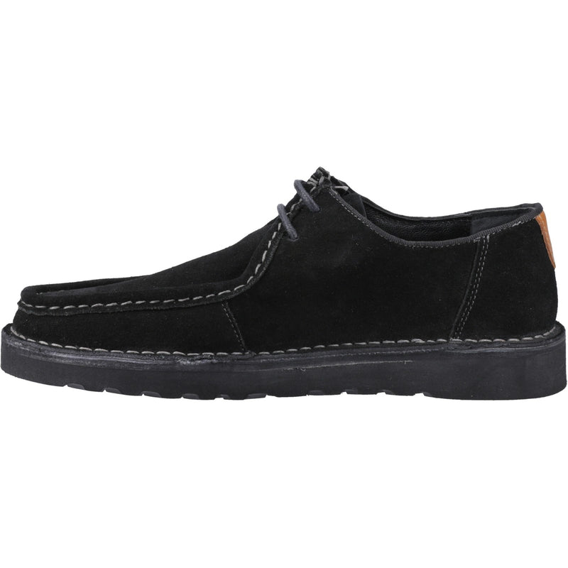 Hush Puppies Otis Lace Up Mens Shoes in Black