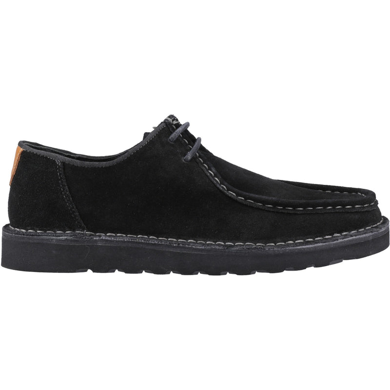 Hush Puppies Otis Lace Up Mens Shoes in Black