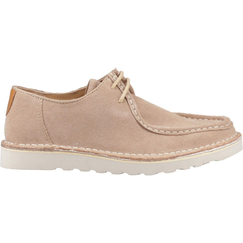 Hush Puppies Otis Lace Up Shoe Mens Shoes in Sand