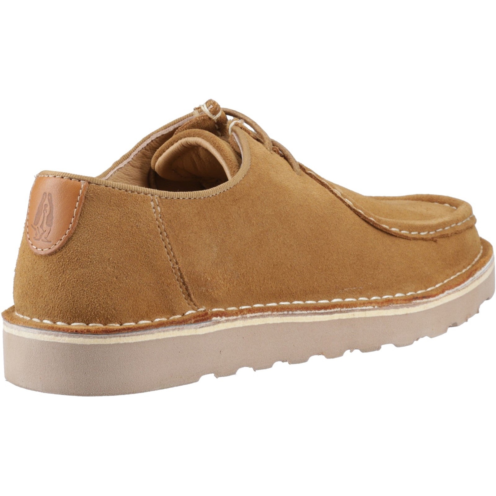 Hush Puppies Otis Lace Up Mens Shoes in Tan
