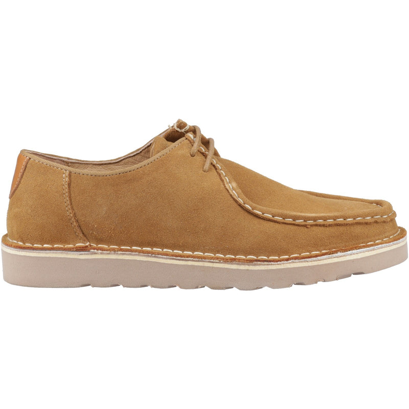 Hush Puppies Otis Lace Up Mens Shoes in Tan