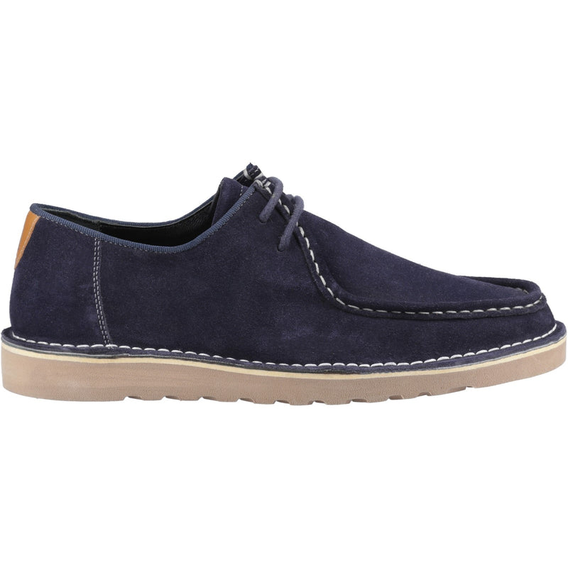 Hush Puppies Otis Lace Up Mens Shoes in Navy