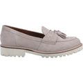 Hush Puppies Womens Ginny Suede Slip On Shoes in Taupe