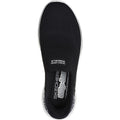 Skechers Womens GO WALK 7 - Mia 125231-BKW Black/White Slip On Shoes