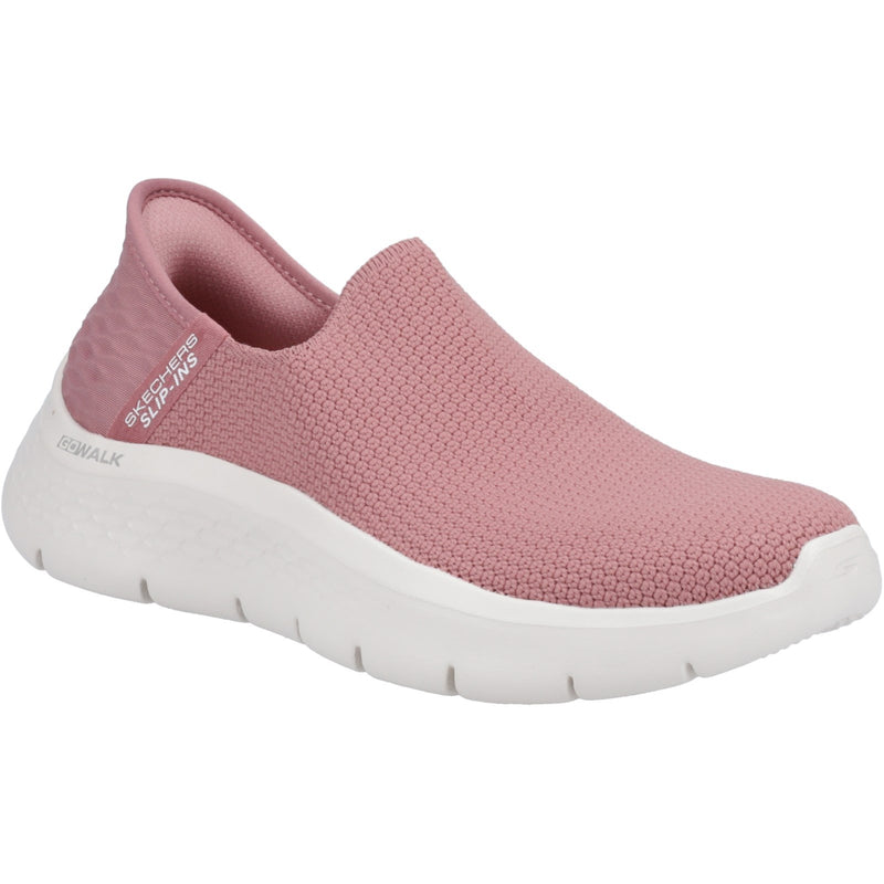 Skechers Womens Go Walk Flex - Sunset View 124820-ROS Rose Slip On Shoes
