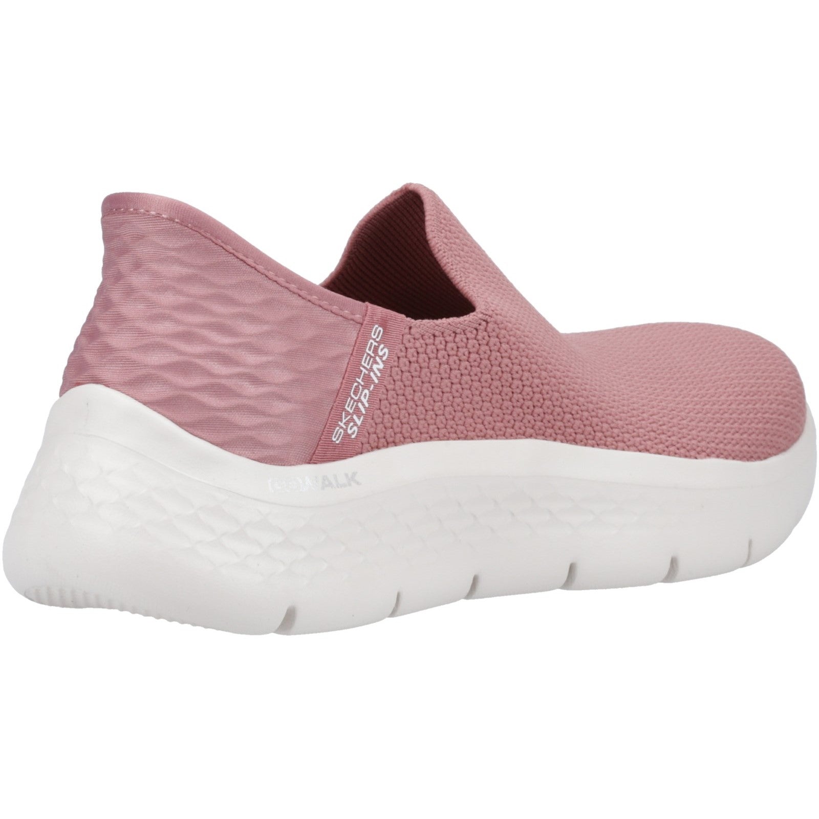 Skechers Womens Go Walk Flex - Sunset View 124820-ROS Rose Slip On Shoes