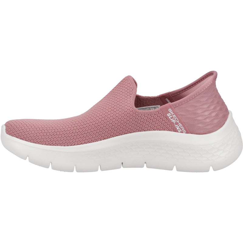Skechers Womens Go Walk Flex - Sunset View 124820-ROS Rose Slip On Shoes