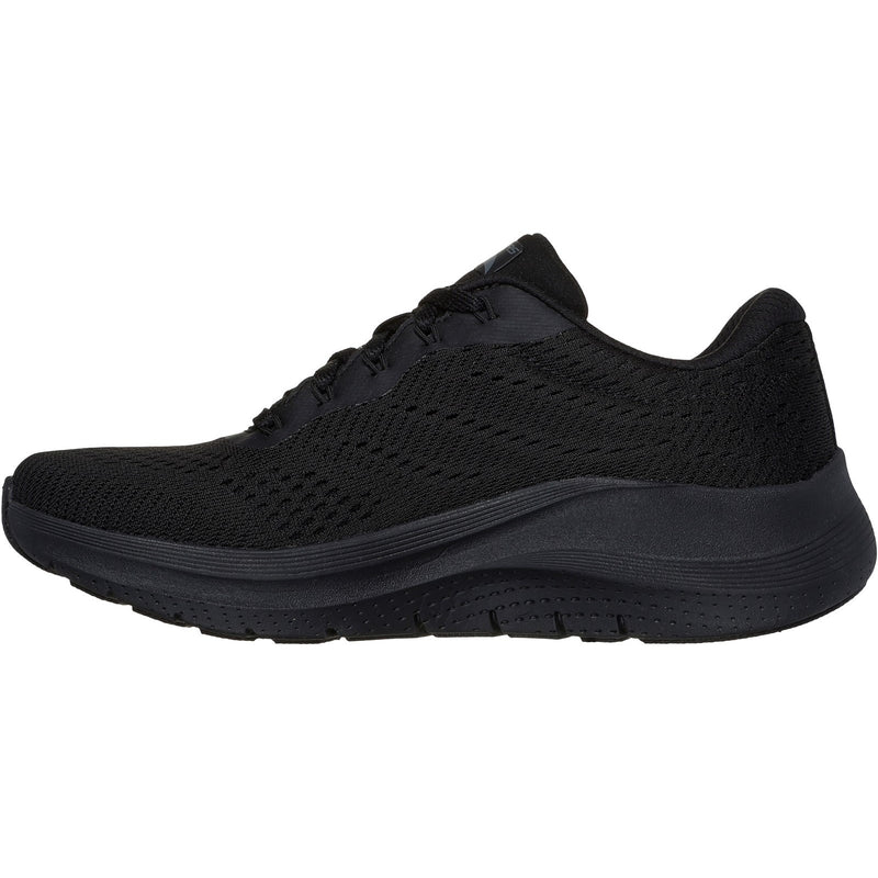 Skechers Womens Arch Fit 2.0 - Big League 150051-BBK Black Lace Up Shoes