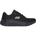 Skechers Womens Arch Fit 2.0 - Big League 150051-BBK Black Lace Up Shoes