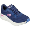 Skechers Womens Arch Fit 2.0 - Big League 150051-NVMT Navy/Multi Lace Up Shoes