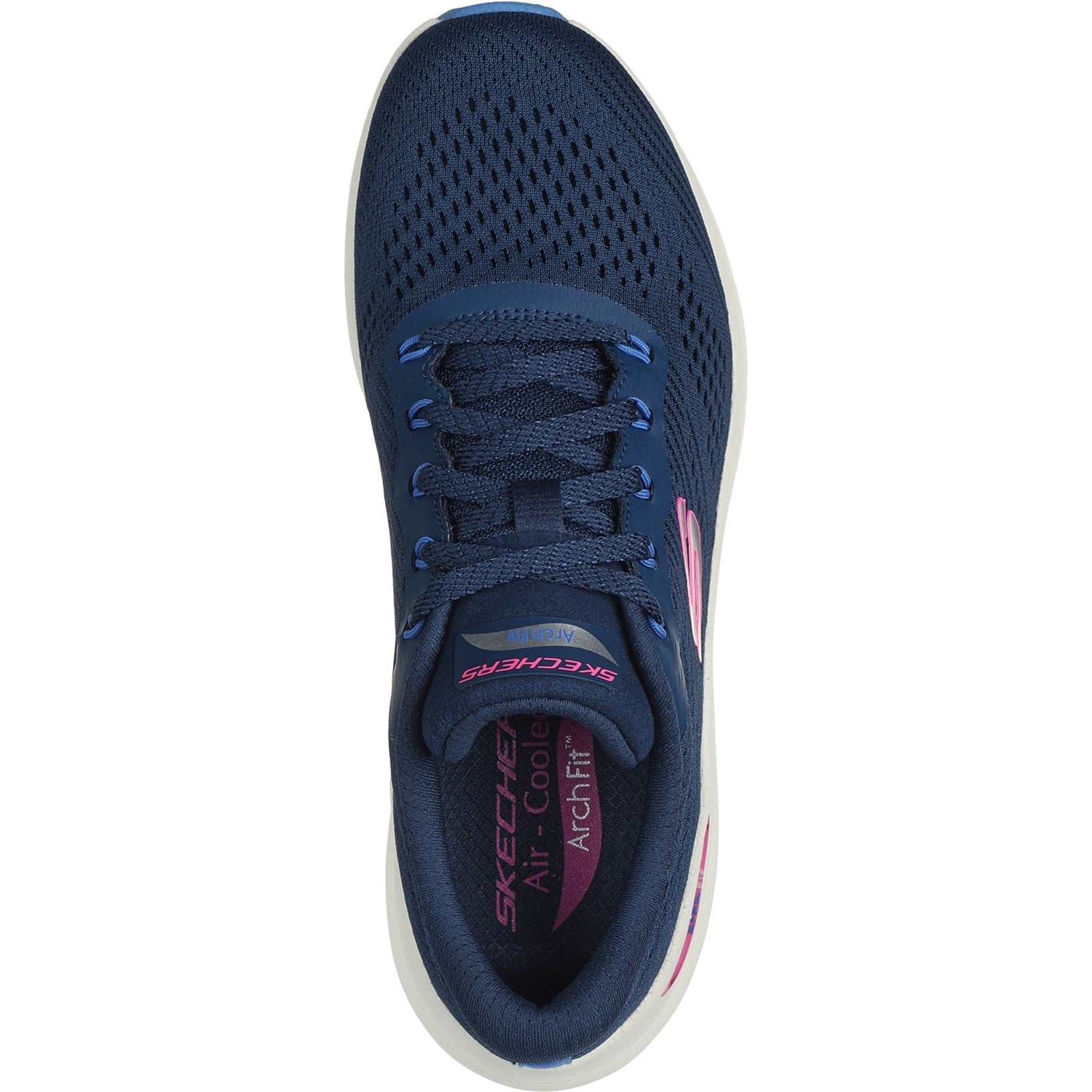 Skechers Womens Arch Fit 2.0 - Big League 150051-NVMT Navy/Multi Lace Up Shoes