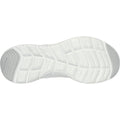 Skechers Womens Flex Appeal 5.0 Uptake 150206-WSL White/Silver Lace Up Shoes
