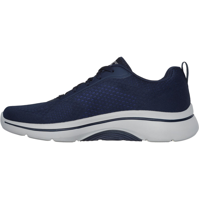 Skechers Mens Go Walk Arch Fit 2.0 Idyllic 216516-NVY Navy Lace Up Shoes