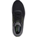 Skechers Mens D'Lux Walker 2.0 232714-BKLM Black /Lime Lace Up Shoes
