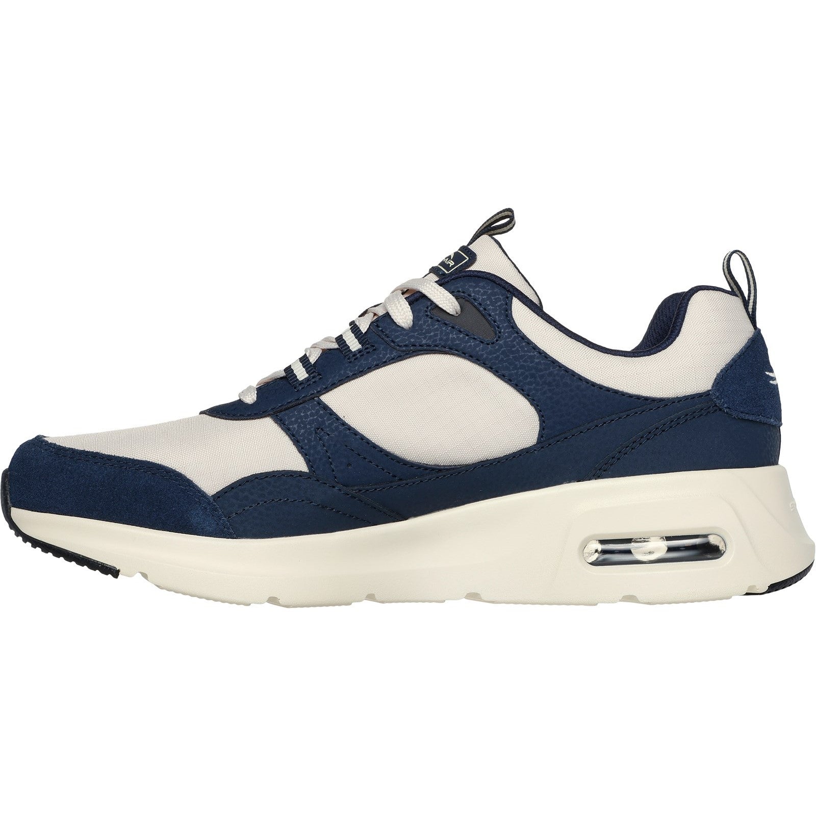 Skechers Mens Skech-Air Court - Yatton 232648-NVNT Navy/Natural Lace Up Shoes