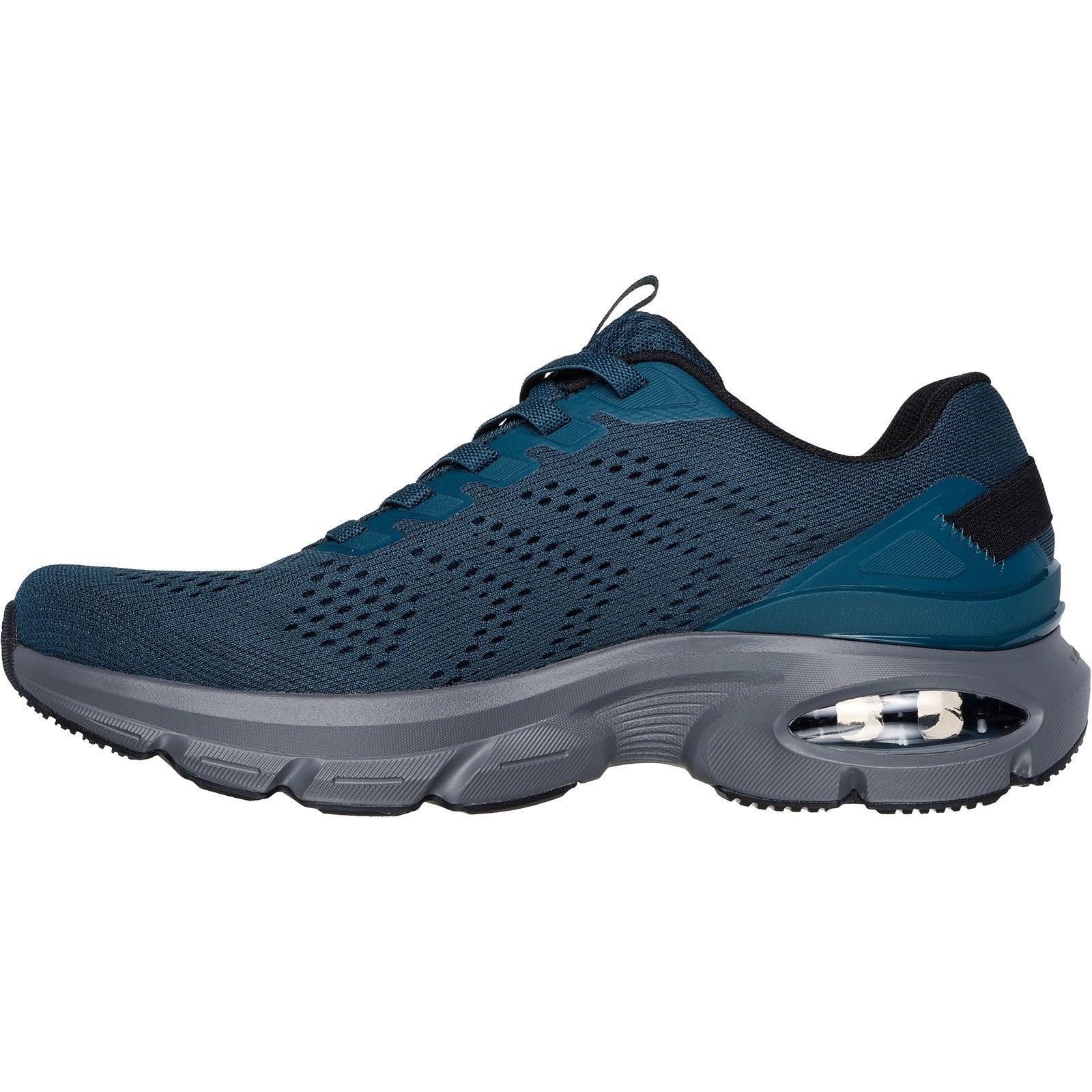 Skechers Mens Skech-Air Ventura 232655-TLBK Teal/Black Lace Up Shoes