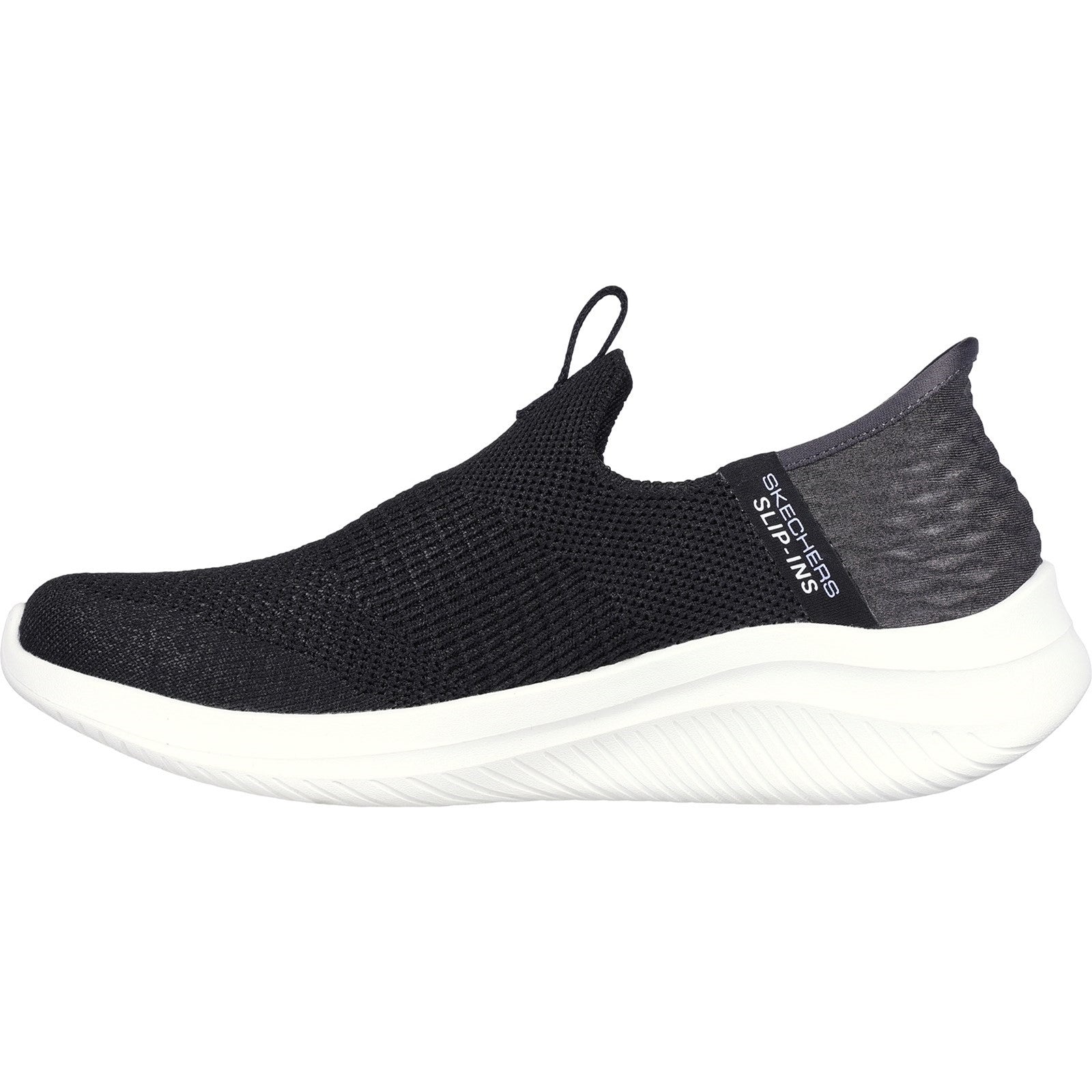 Skechers Womens Ultra Flex 3.0 - Smooth Step 149709W-BLK Black Slip On Shoes
