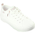 Skechers Womens BOBS Copa 114640-OFWT Off White Lace Up Shoes