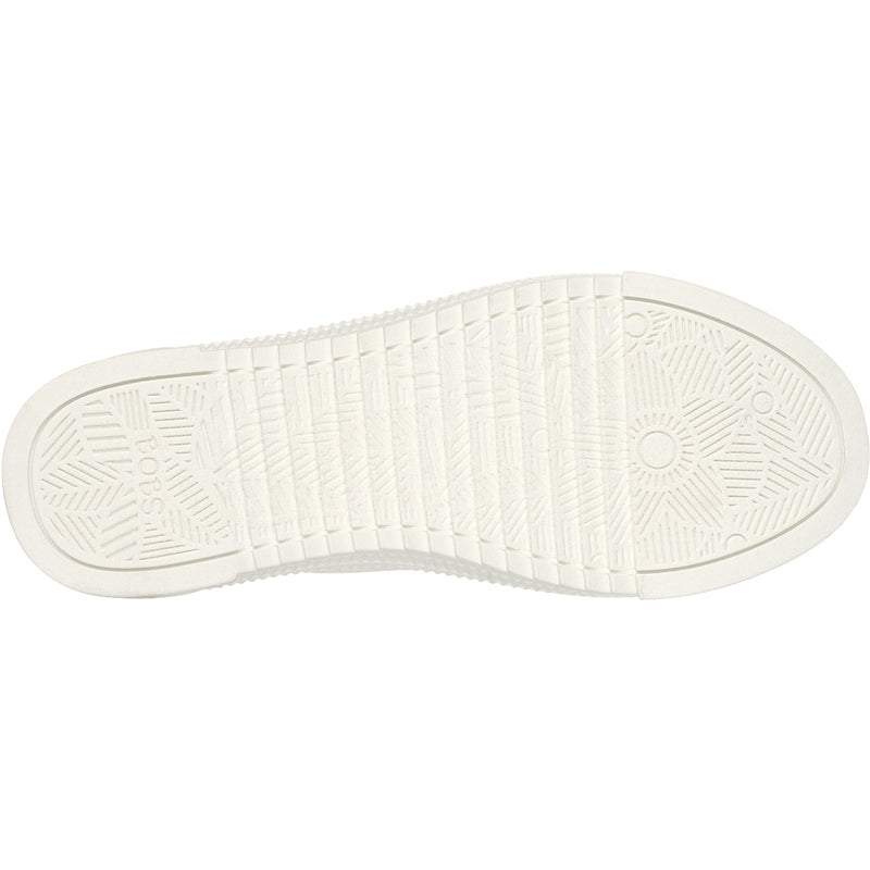 Skechers Womens BOBS Copa 114640-OFWT Off White Lace Up Shoes