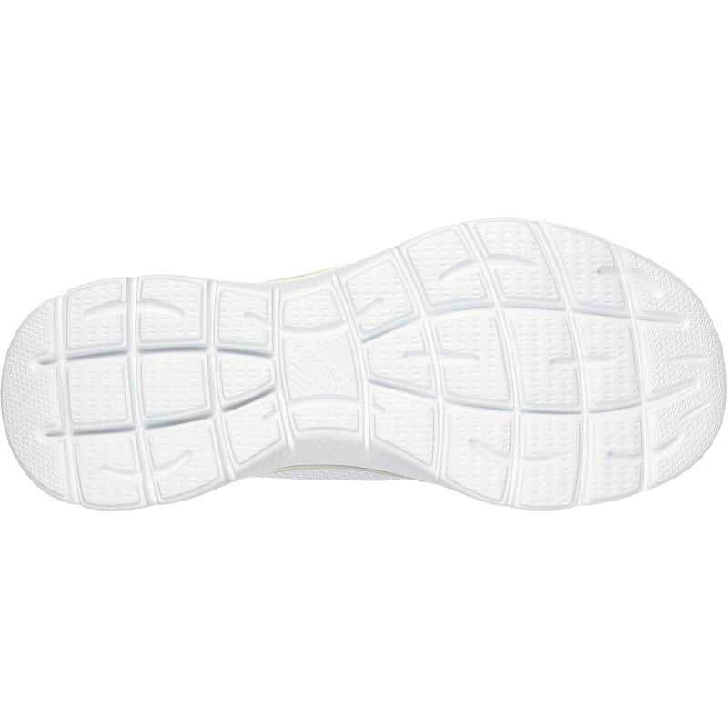 Skechers Womens Summits - Diamond Dream 150123-WSL White/Silver Slip On Shoes