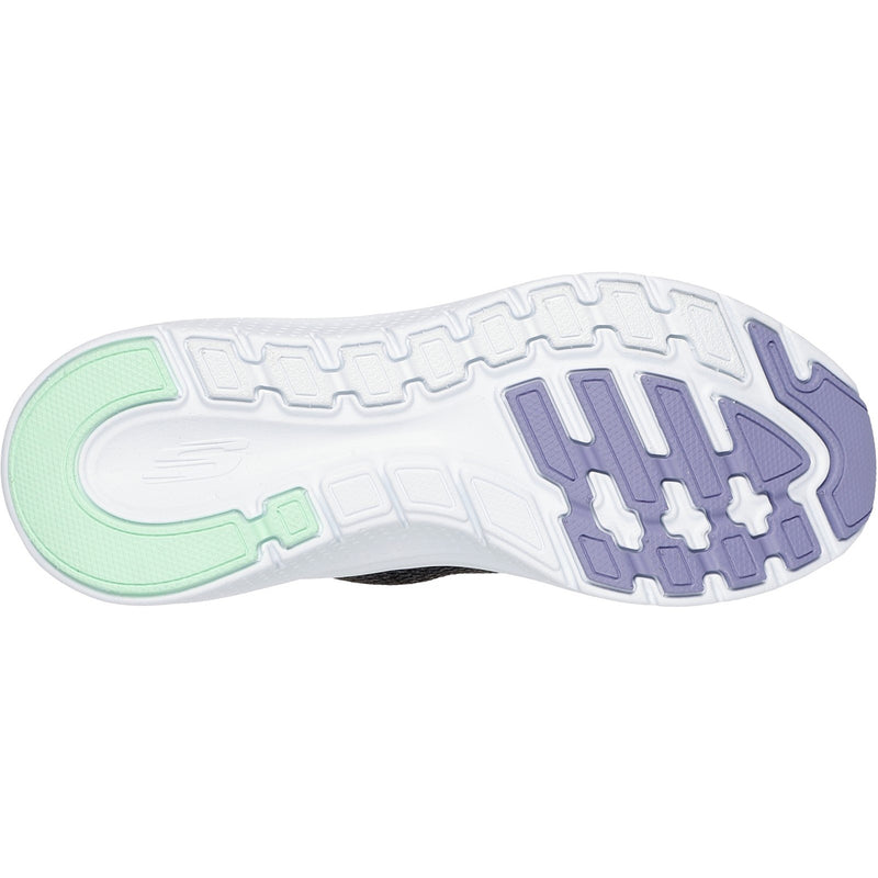 Skechers Womens Arch Fit 2.0 Good Energy 150322-BKMT Black/Multi Lace Up Shoes