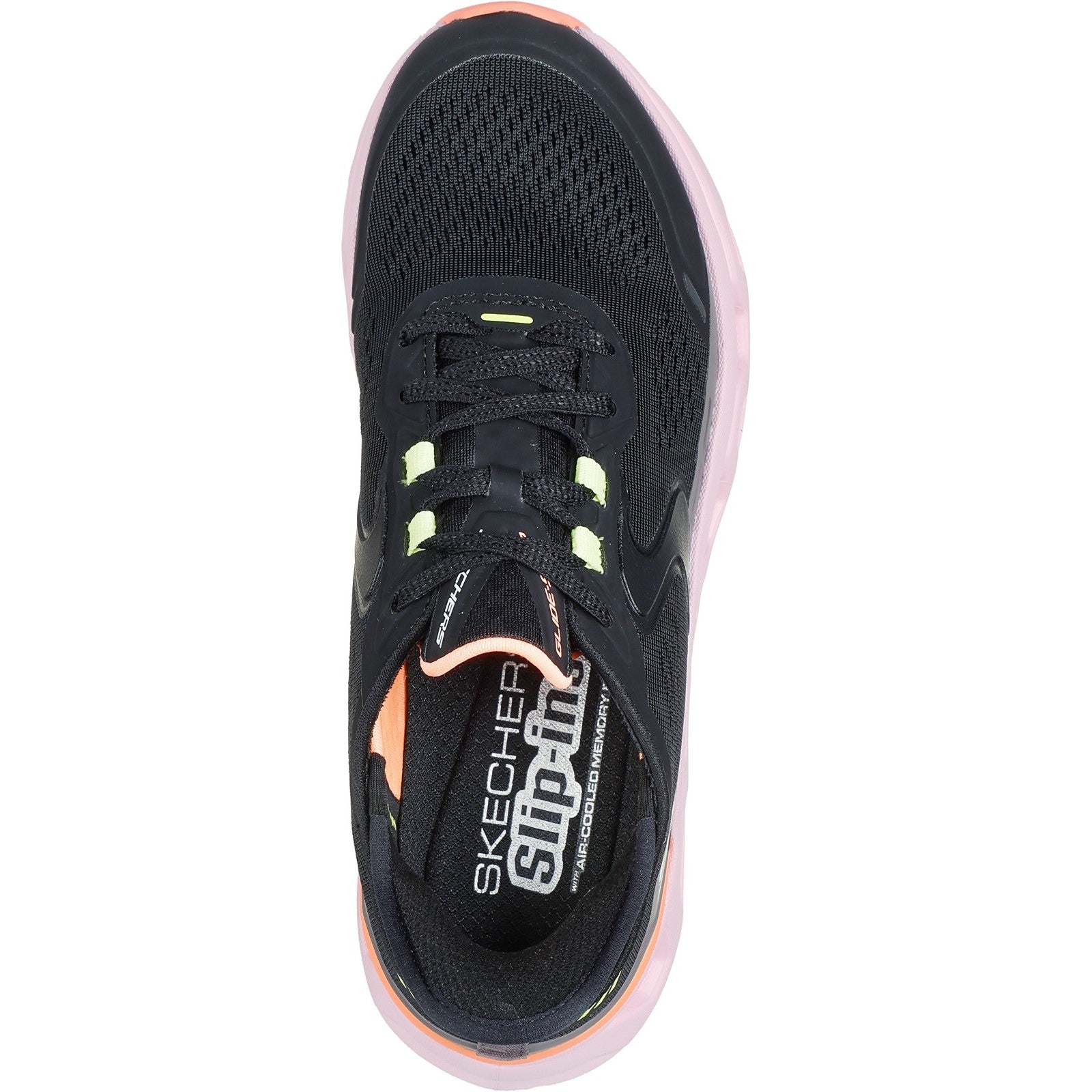 Skechers Womens Glide-Step Altus 150510-BKMT Black/Multi Lace Up Shoes