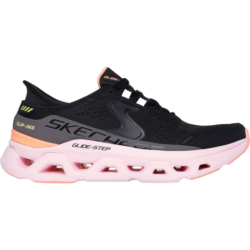 Skechers Womens Glide-Step Altus 150510-BKMT Black/Multi Lace Up Shoes