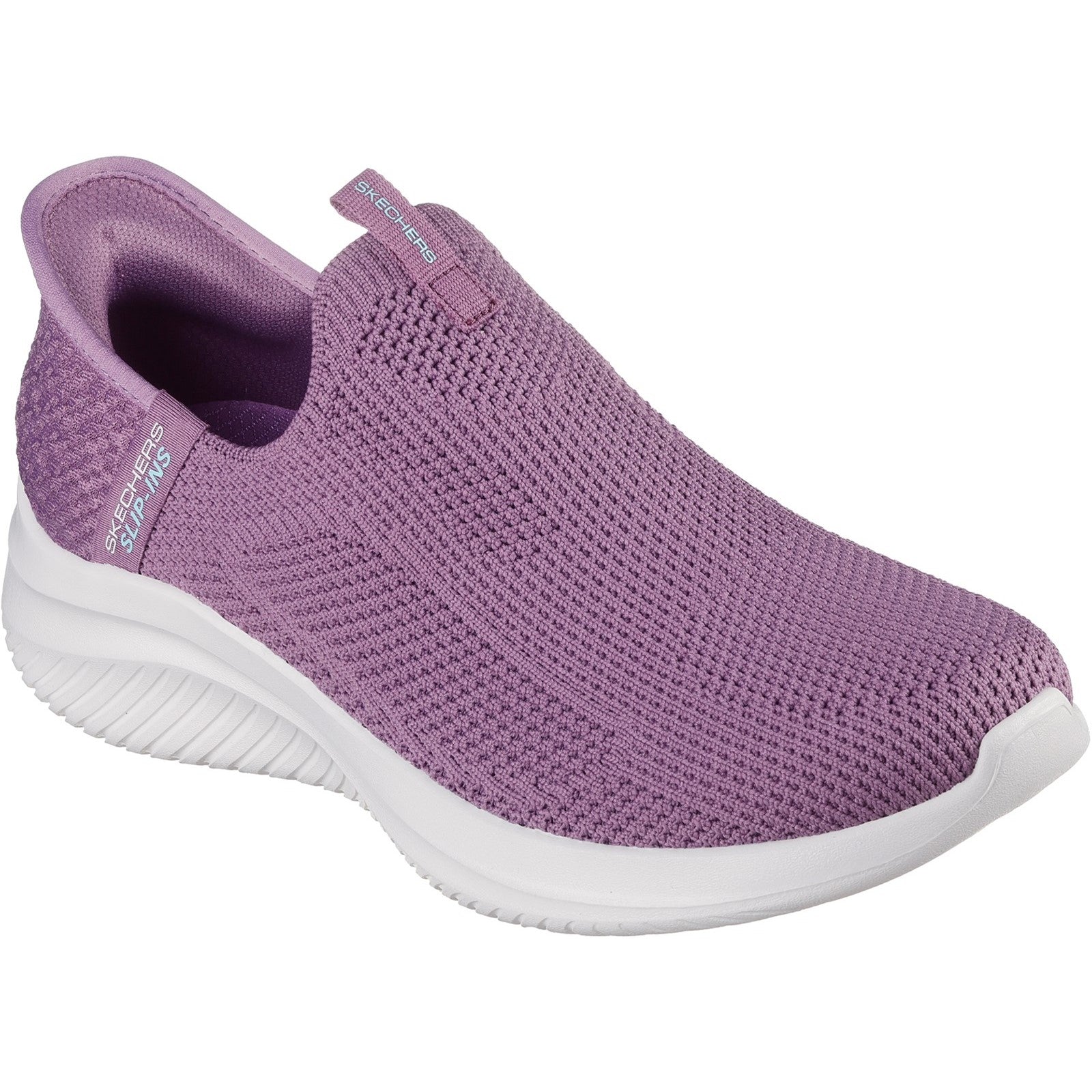 Skechers Womens Ultra Flex 3.0 Easy Win 150450-PUR Purple Slip On Shoes