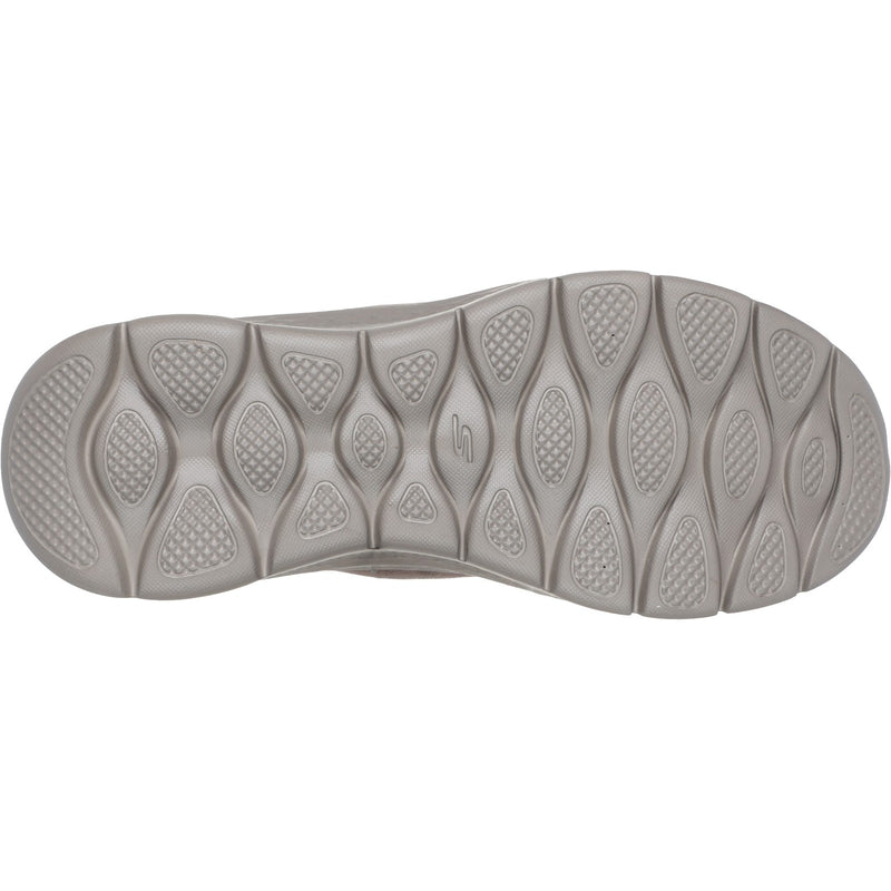 Skechers Womens Go Walk Flex Mali 124837-BRN Brown Bungee Laces Shoes