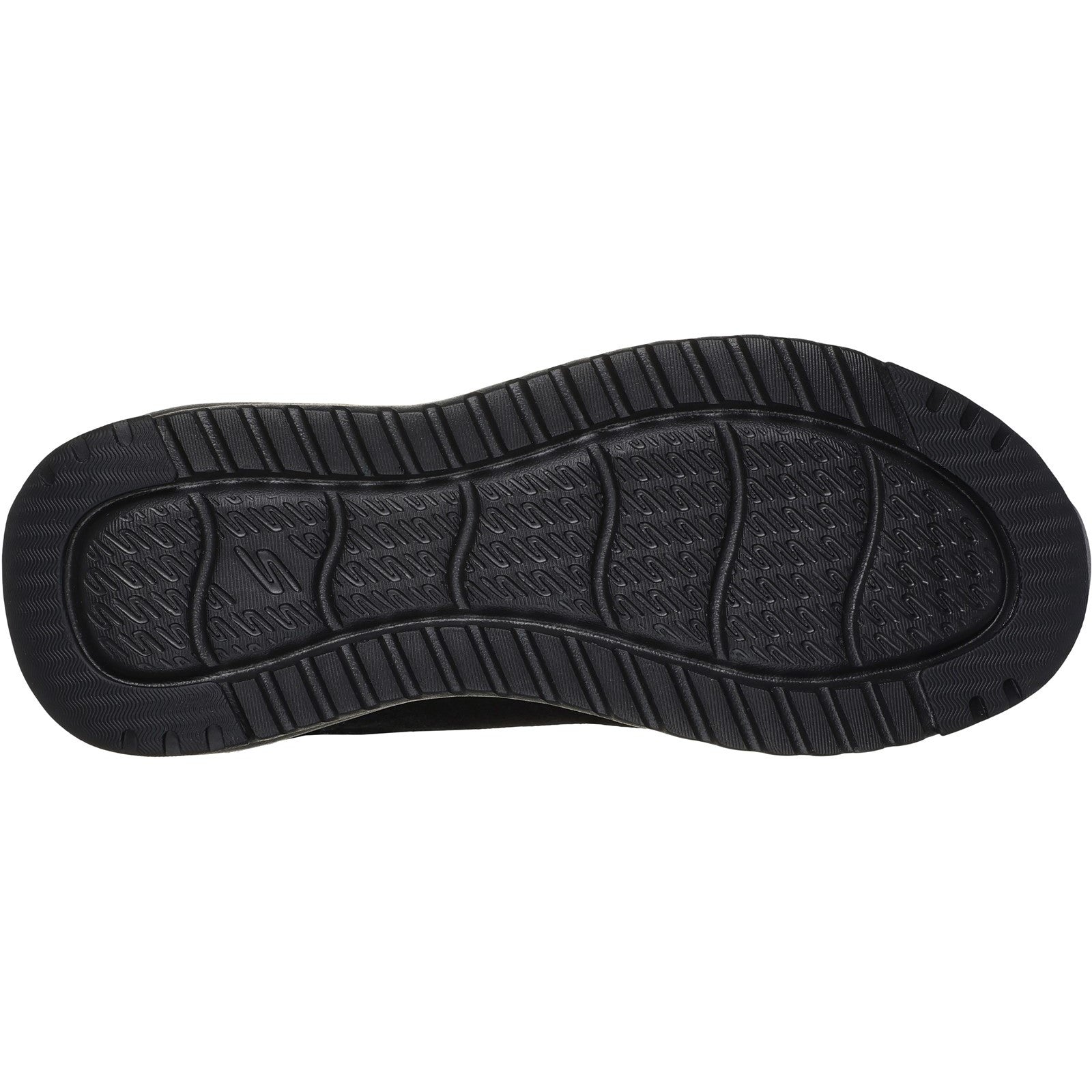 Skechers Womens On-the-GO Stellar - Cozy Step 144775-BBK Black Slip On Shoes