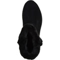 Skechers Womens On-the-GO Stellar - Cozy Step 144775-BBK Black Slip On Shoes