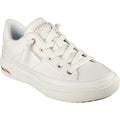 Skechers Womens Arch Fit Arcade On My Way 177189-WHT White Lace Up Shoes