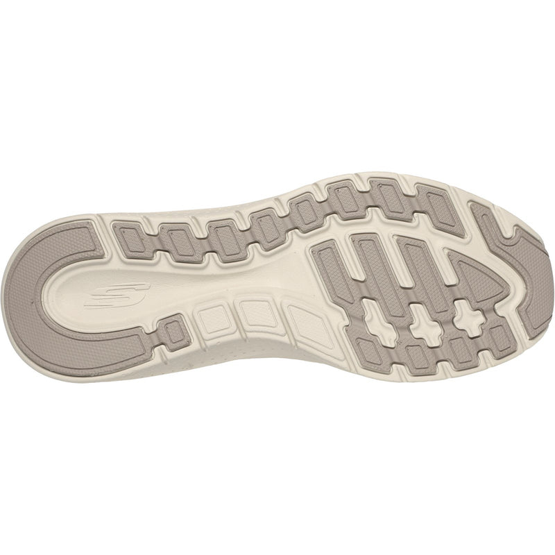 Skechers Mens Arch Fit 2.0 Look Ahead 232462-TPE Taupe Lace Up Shoes