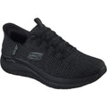 Skechers Mens Arch Fit 2.0 Look Ahead 232462-BBK Black Lace Up Shoes