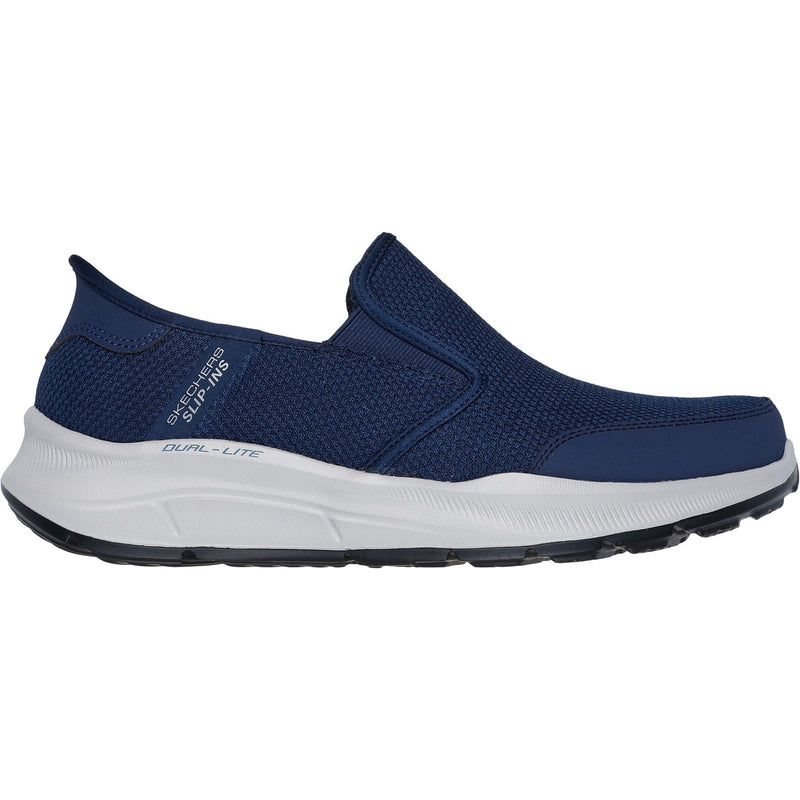 Skechers Mens Equalizer 5.0 Drayze 232926-NVY Navy Slip On Shoes