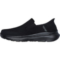 Skechers Mens Equalizer 5.0 Drayze 232926-BBK Black Slip On Shoes