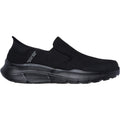 Skechers Mens Equalizer 5.0 Drayze 232926-BBK Black Slip On Shoes