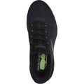 Skechers Mens Summits Key Pace 232469-BBK Black Slip On Shoes