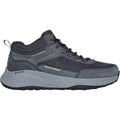 Skechers Mens Bounder Rse 232961-CCLM Charcoal/Lime Lace Up Shoes
